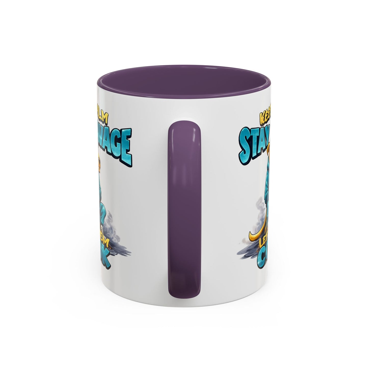 Wellness Mug - Keep Calm And Stay Savage