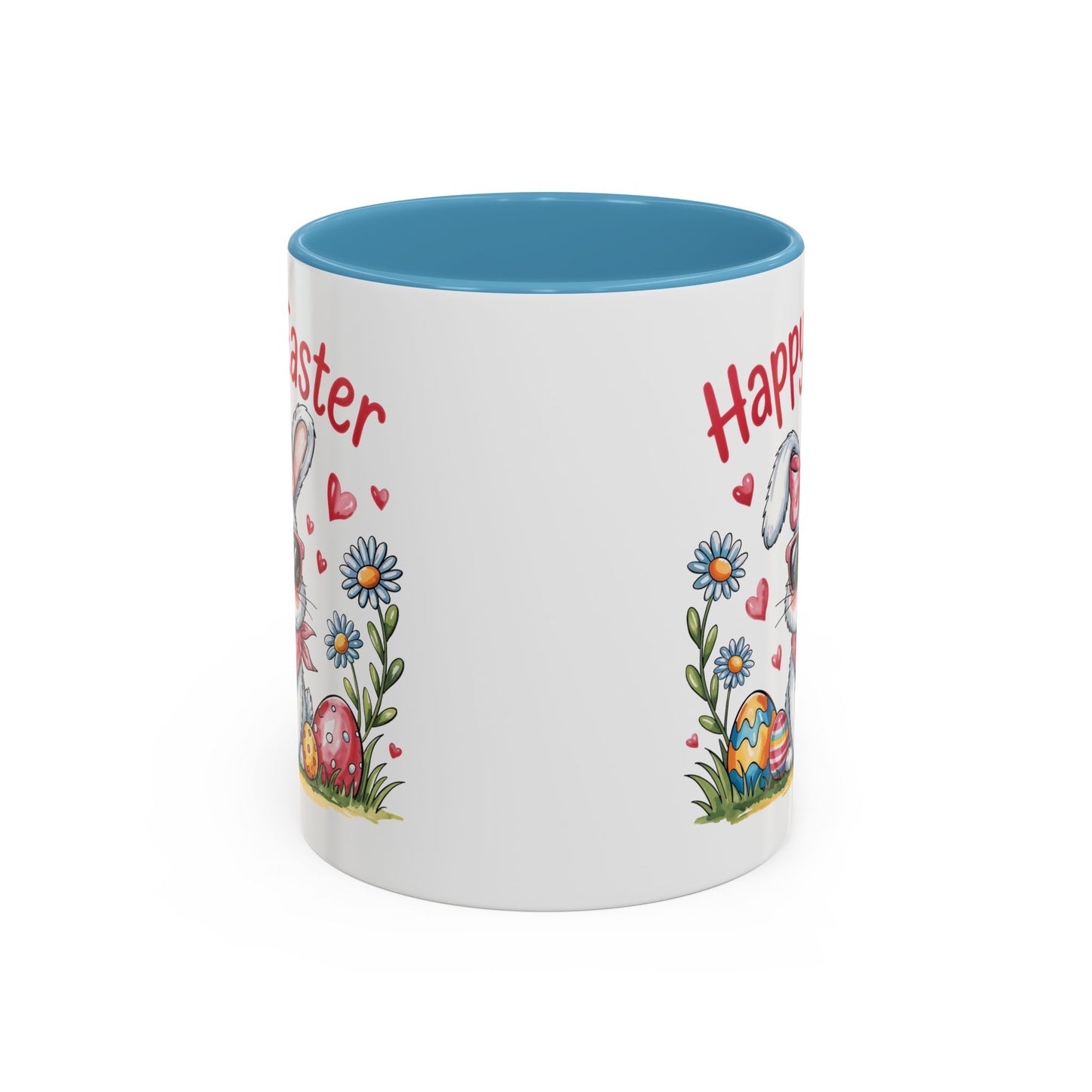 Easter Mug - Happy Easter Cool Bunny