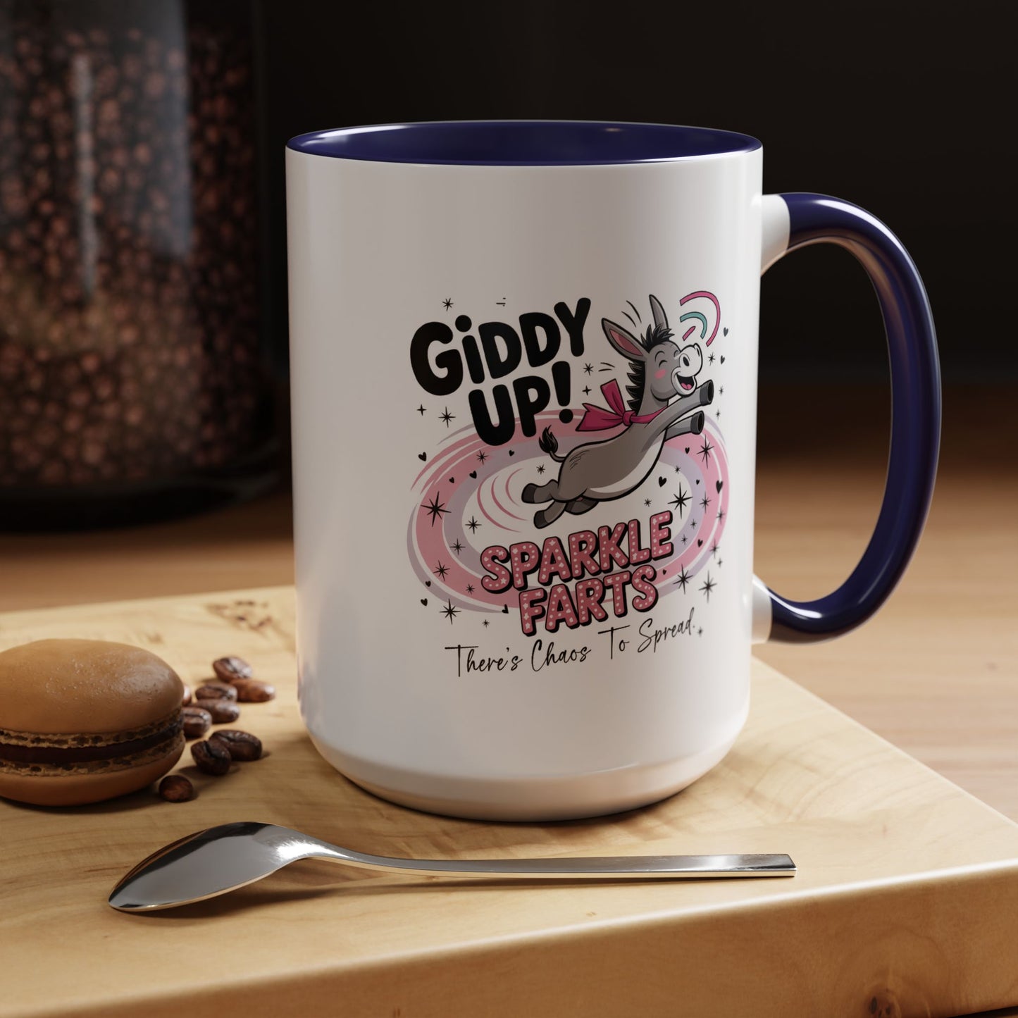 Humor Mug - Giddy Up Sparkle Farts