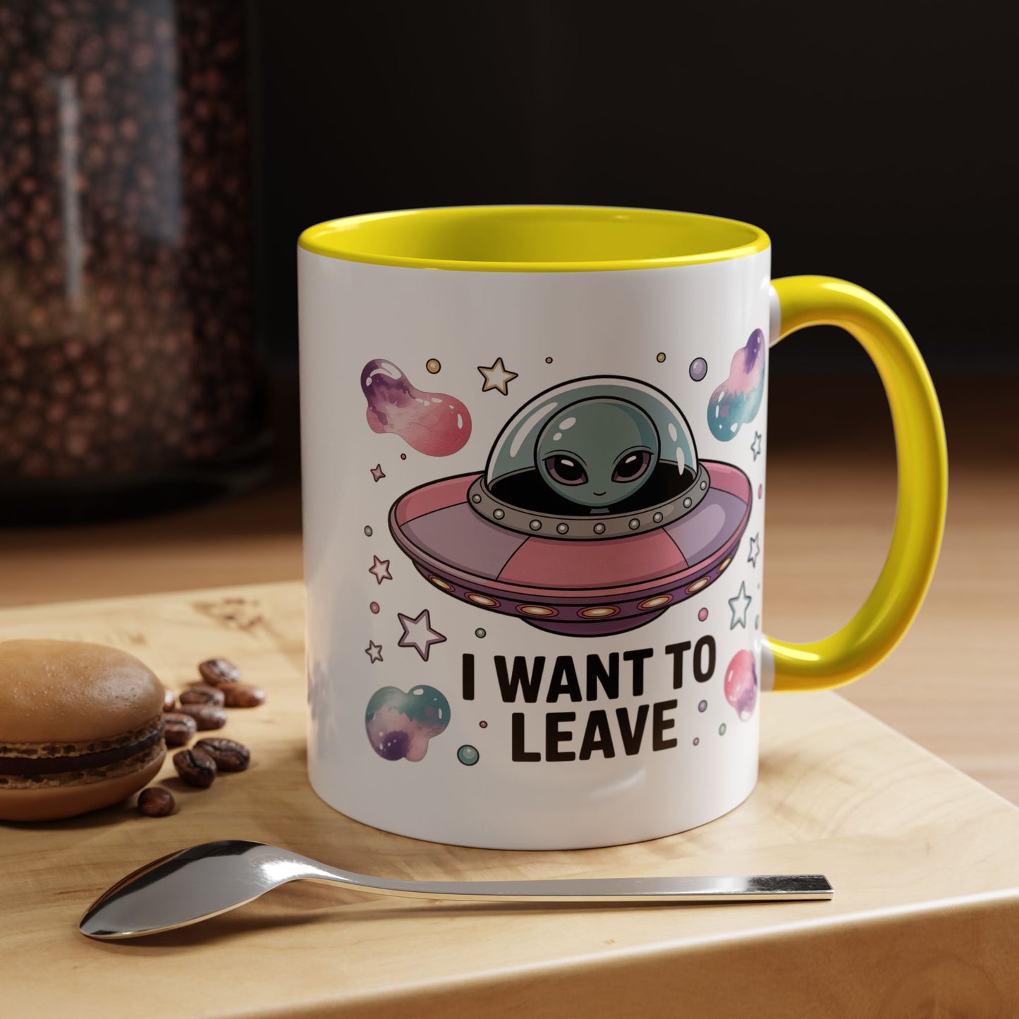 Alien Mug - I Want To Leave