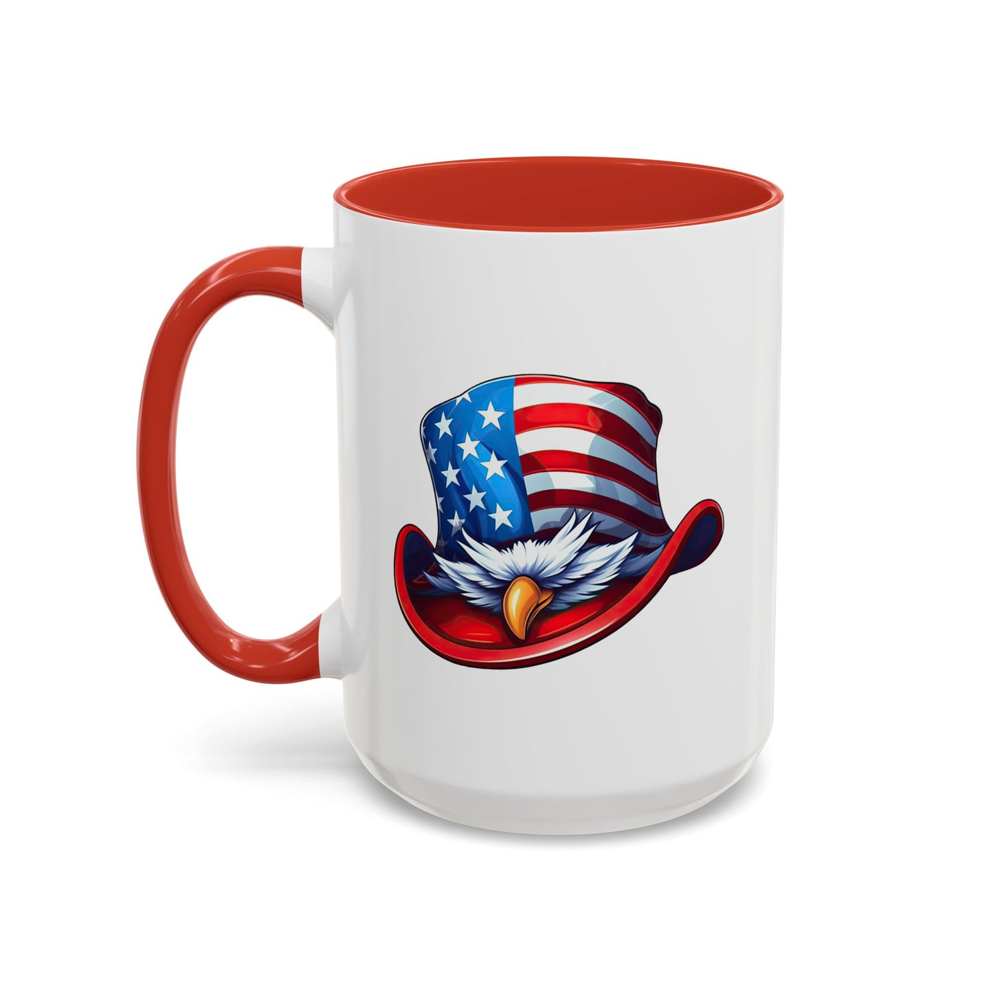 4th of July Mug - Bald Eagle American Hat