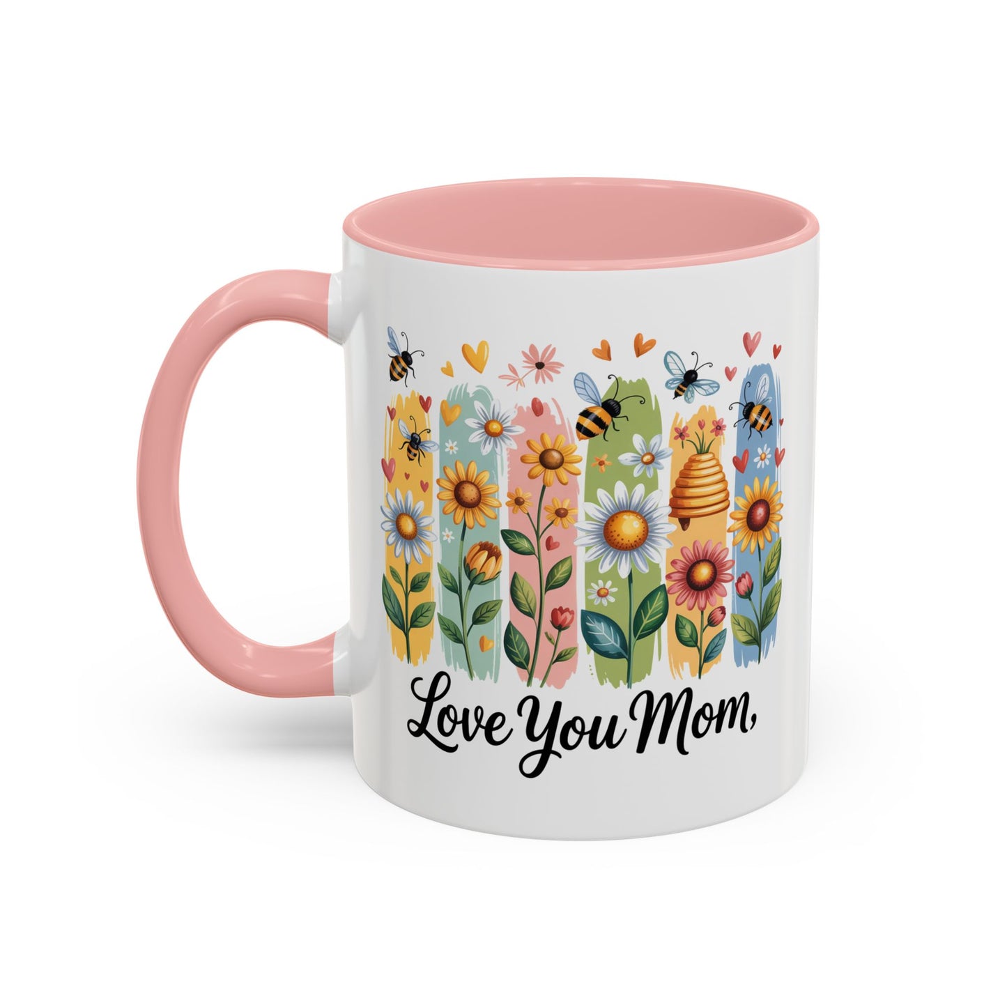Mother's Day Mug - Love You Mom Beehive