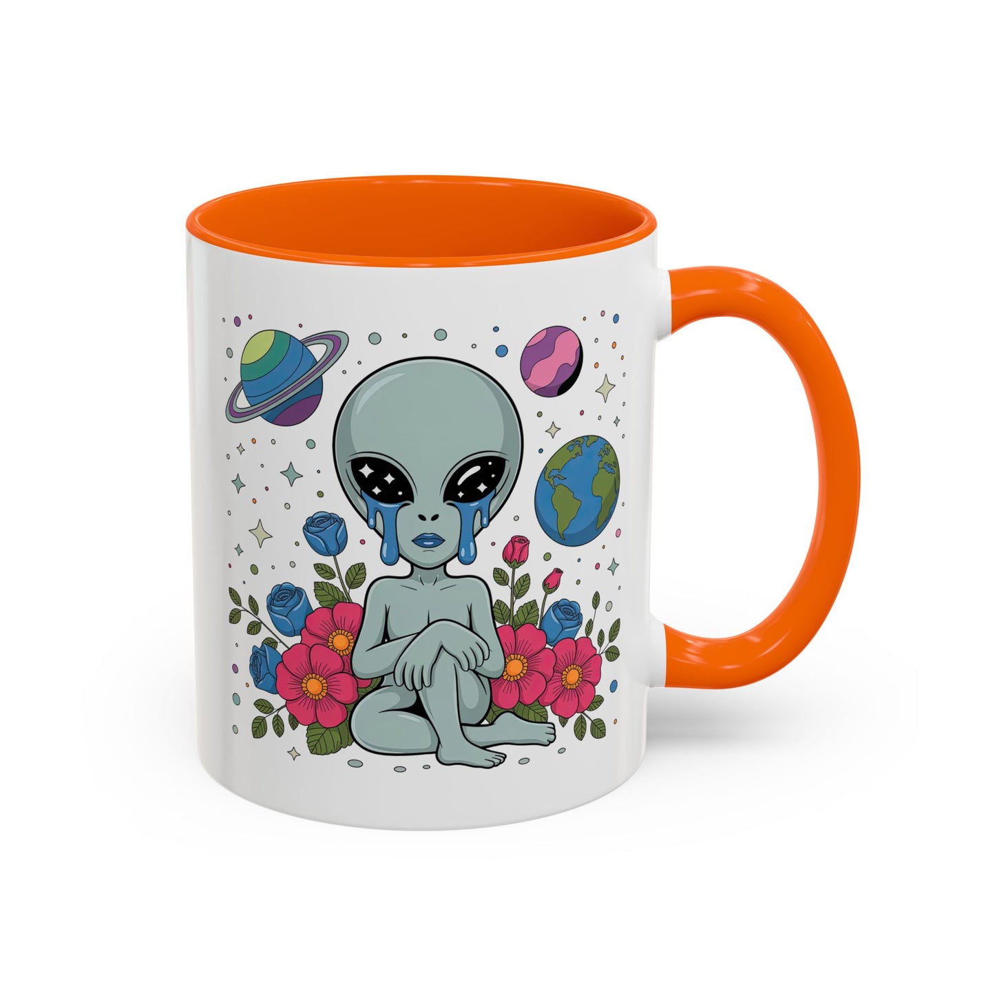 Alien Mug - Crying Alien