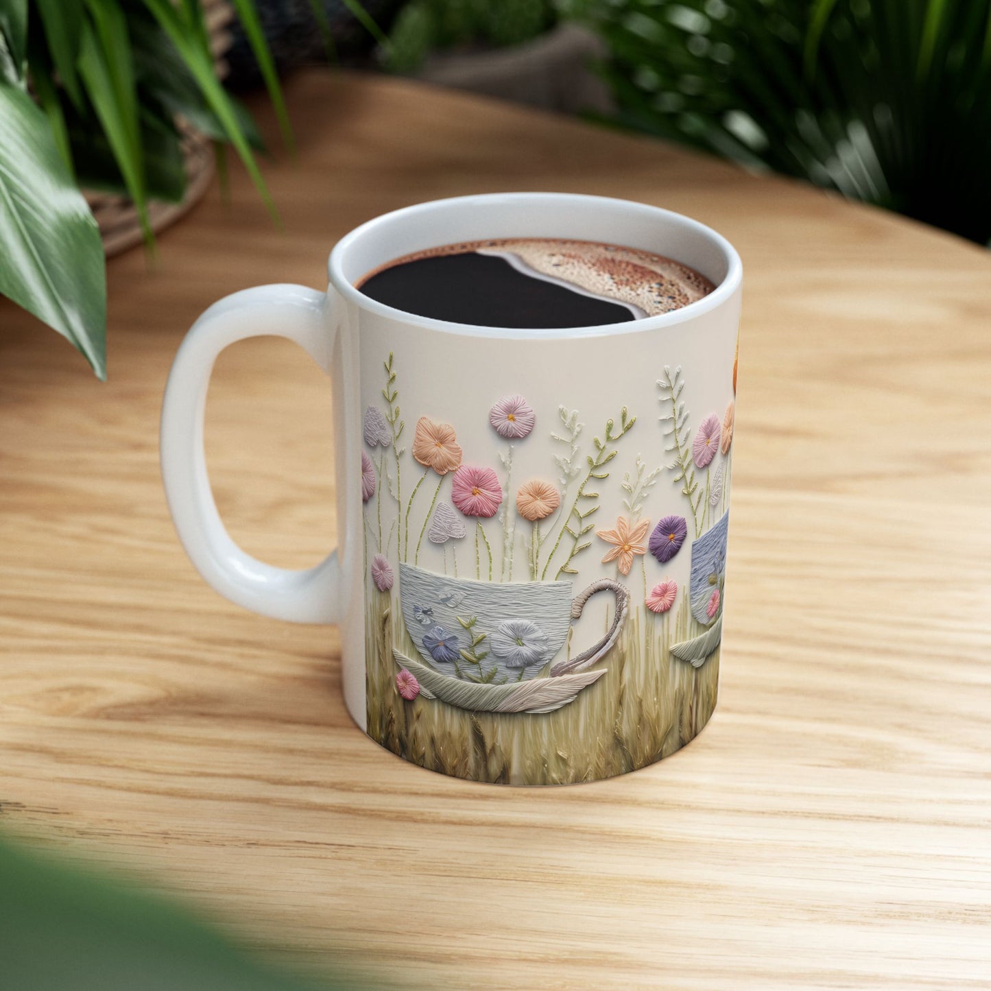 Artistic Mug - Felted Tea Cups