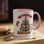 Christmas Mug - Merry Christmas Banner Tree Presents