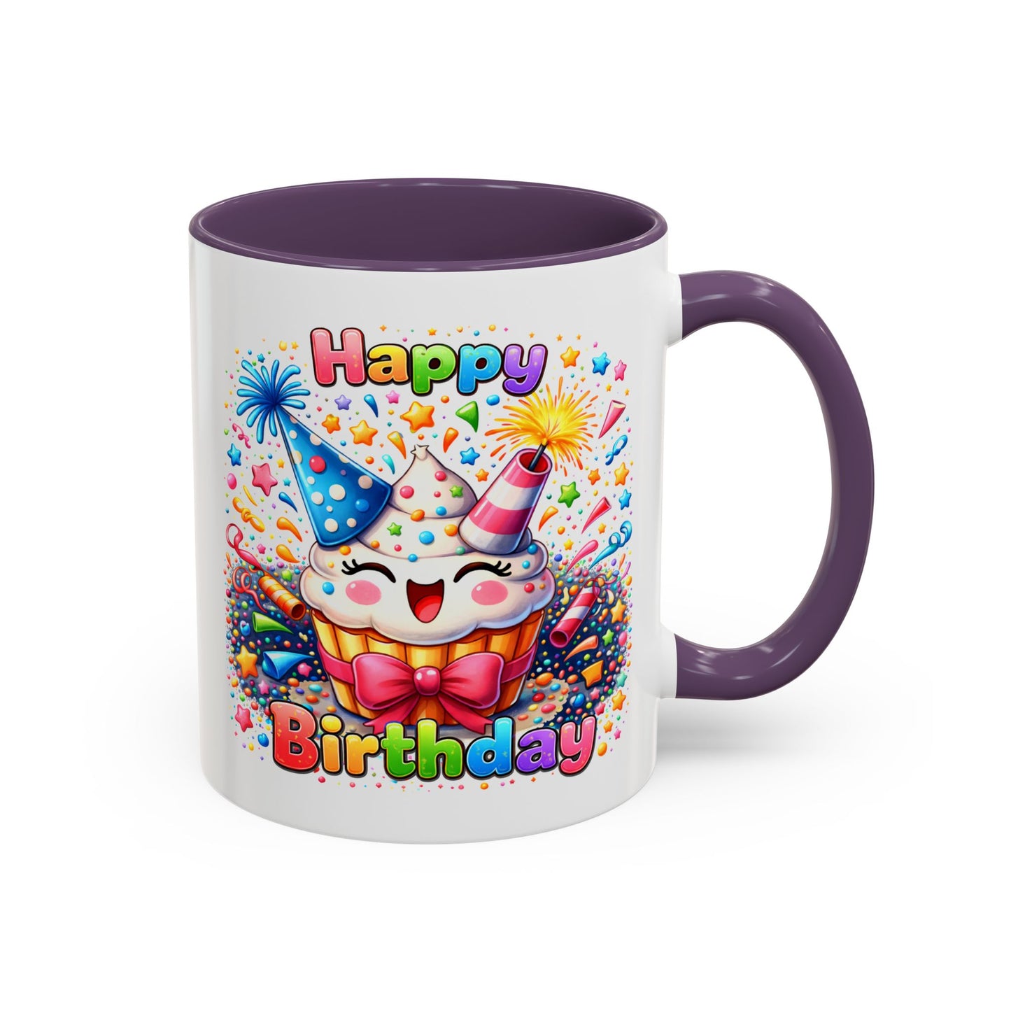 Birthday Mug - Happy Cupcake