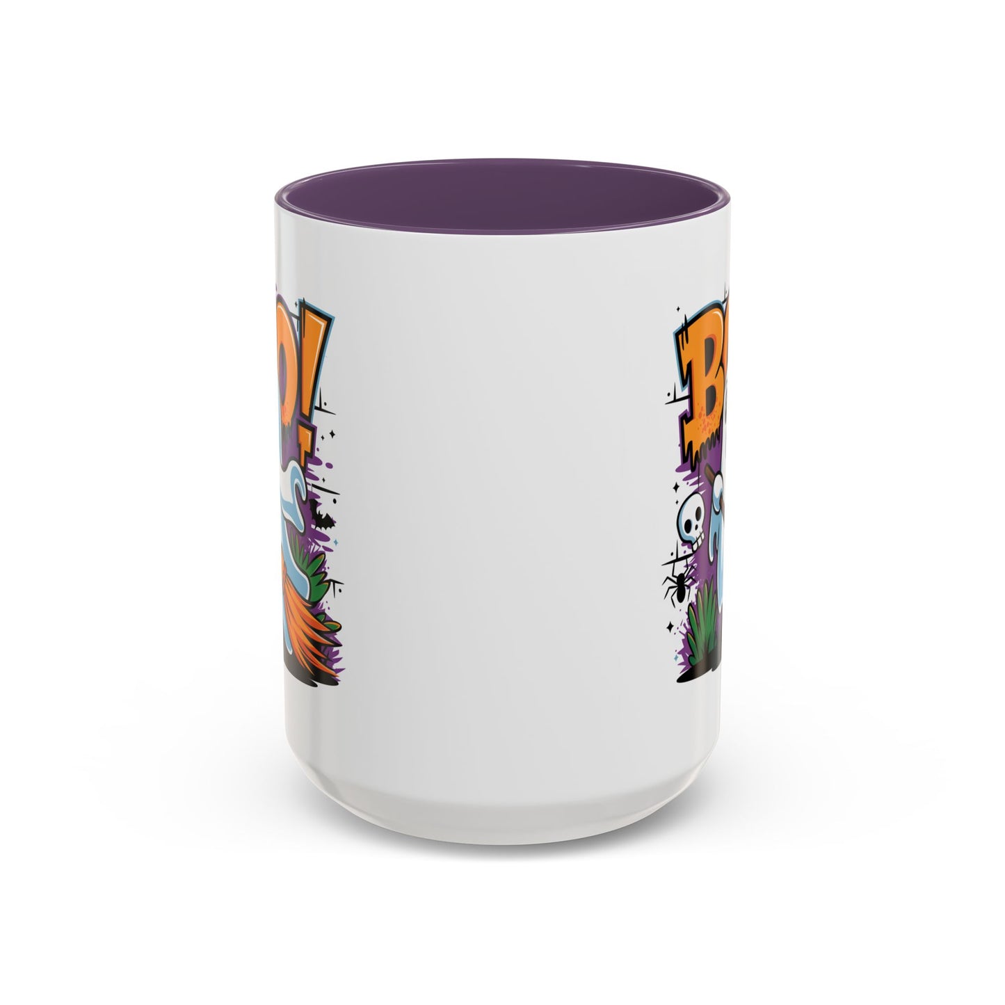 Halloween Mug - Boo! Flying Ghost With Broom