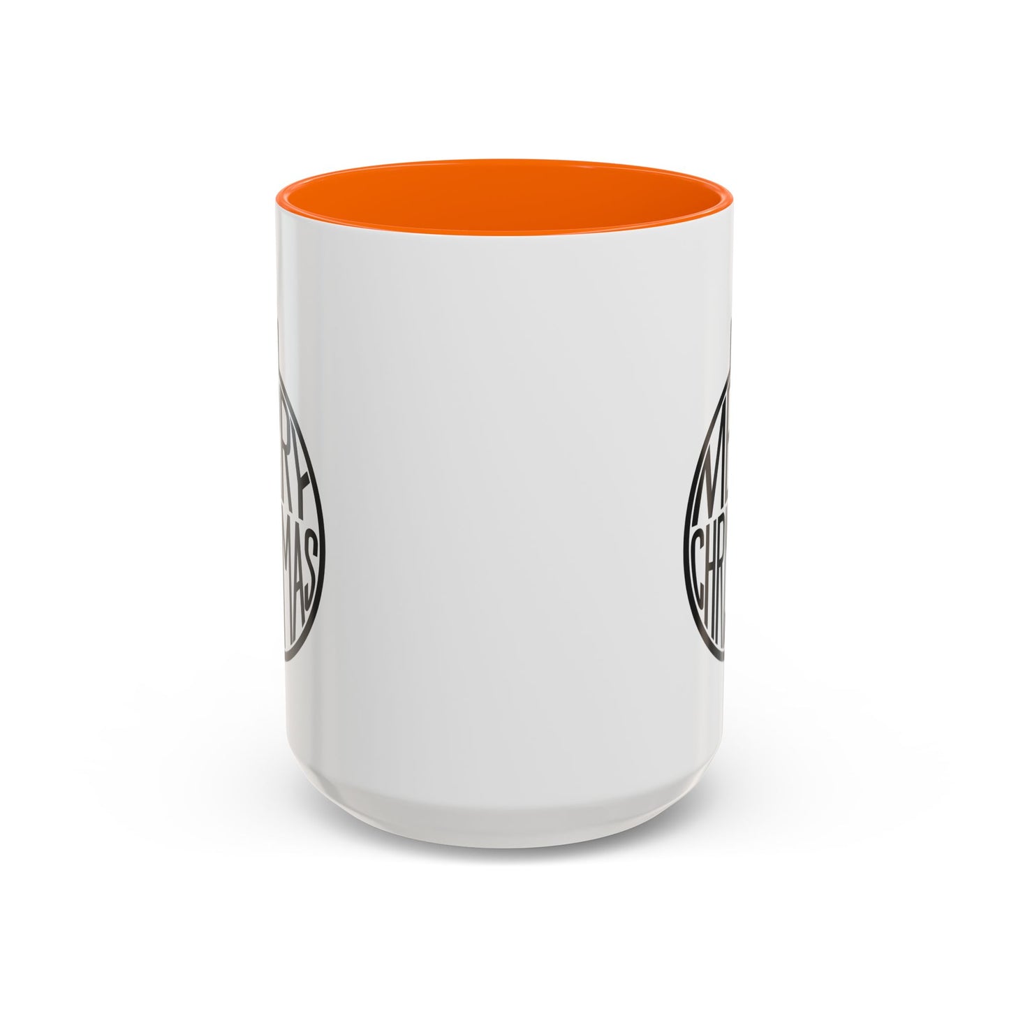 Christmas Mug - Merry Christmas Black Text Ornament