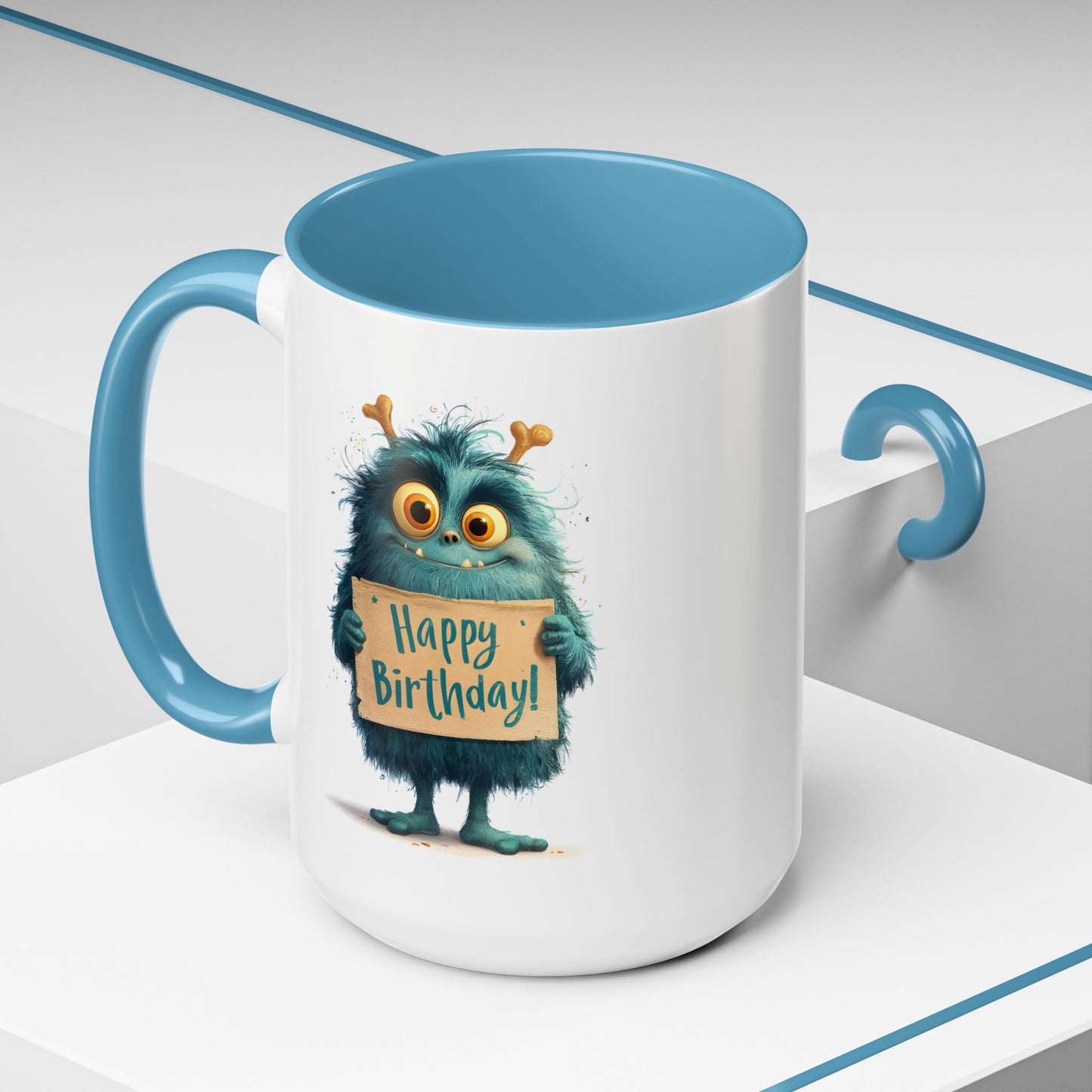Birthday Mug - Birthday Sign Monster