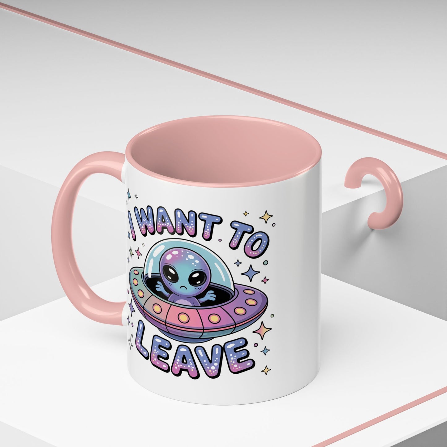 Alien Mug - I Want To Leave