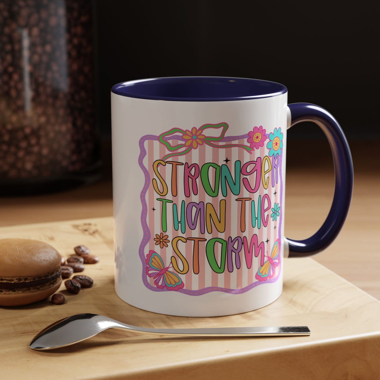 Motivation Mug - Stronger Than The Storm
