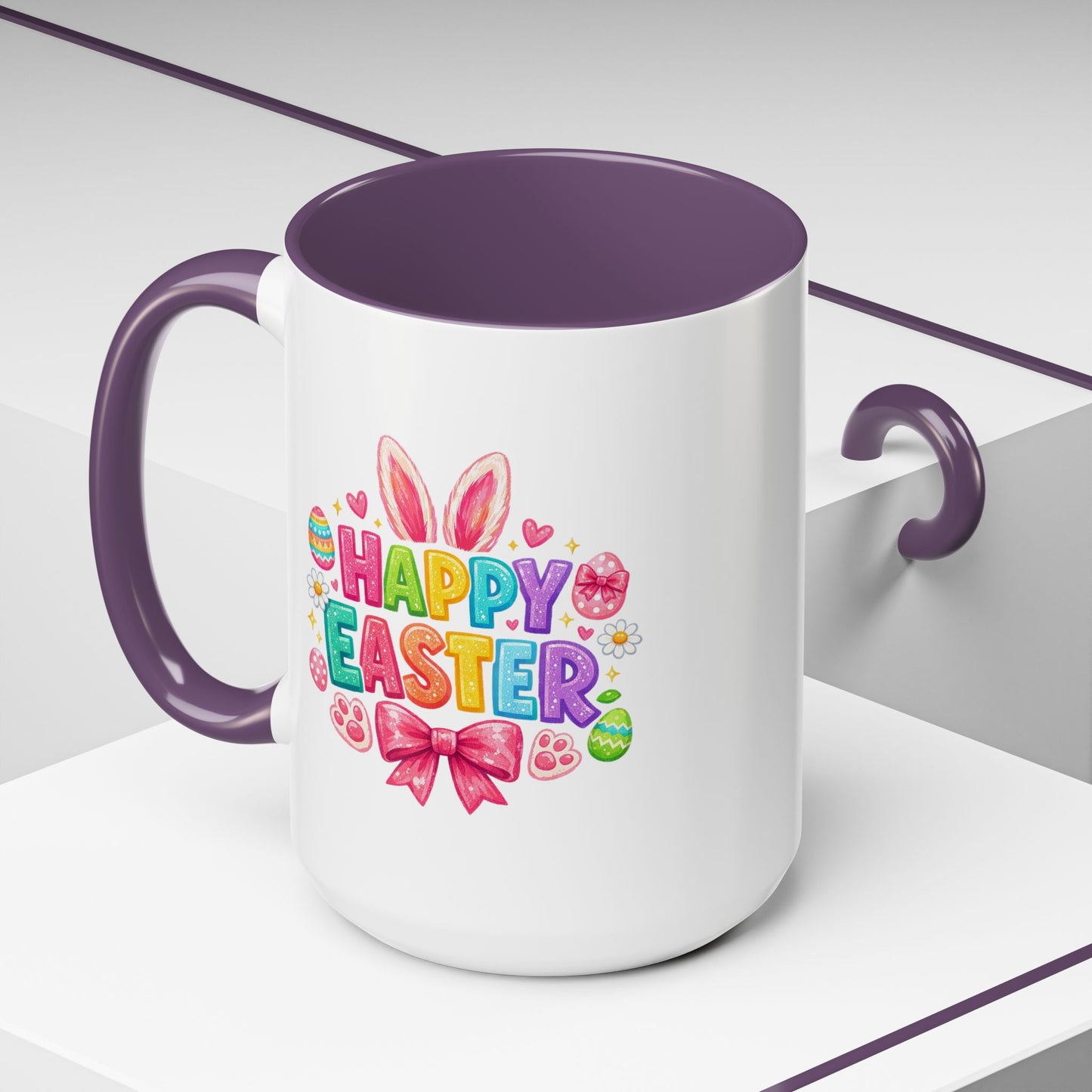 Easter Mug - Bunny Bow