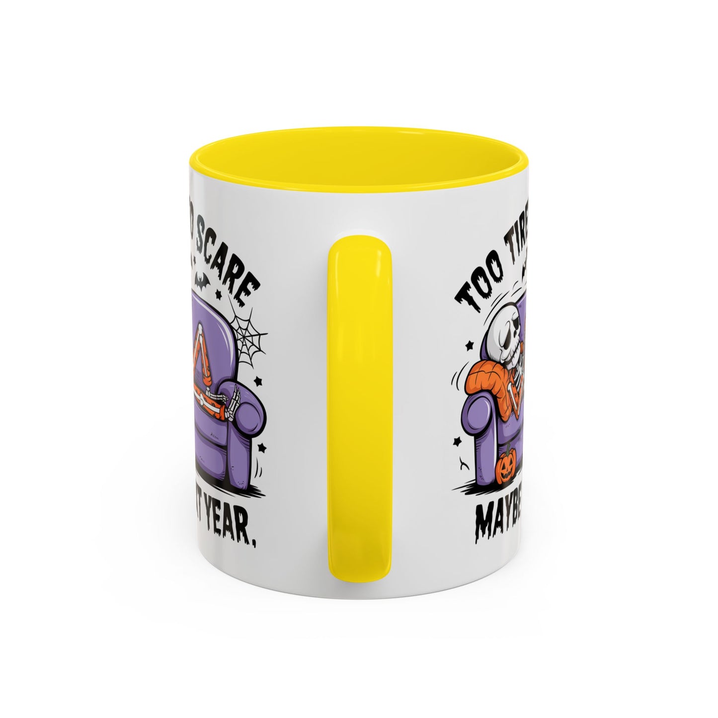 Halloween Mug - Too Tired To Scare