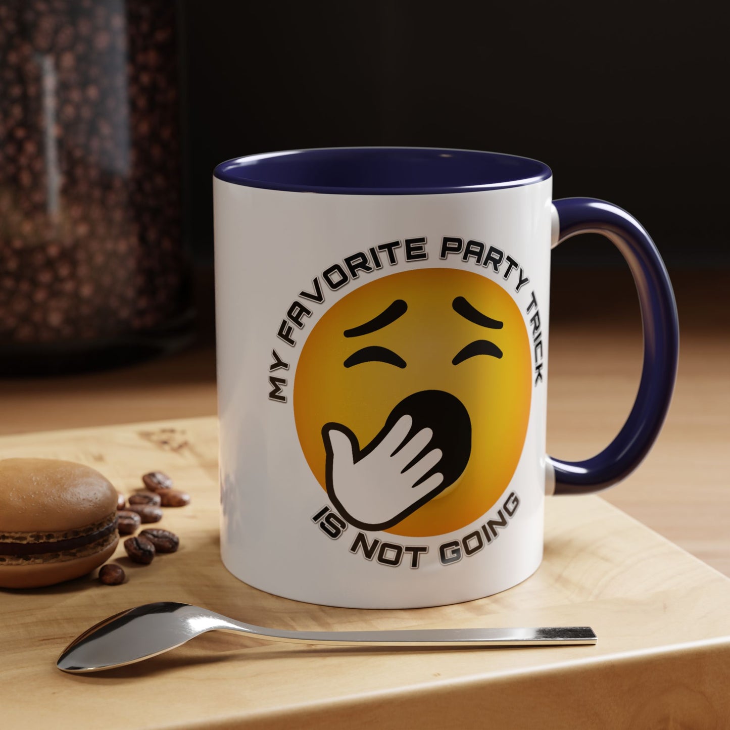 Humor Mug - My Favorite Party Trick is Not Going