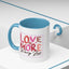 Wellness Mug - Love More Worry Less Frame