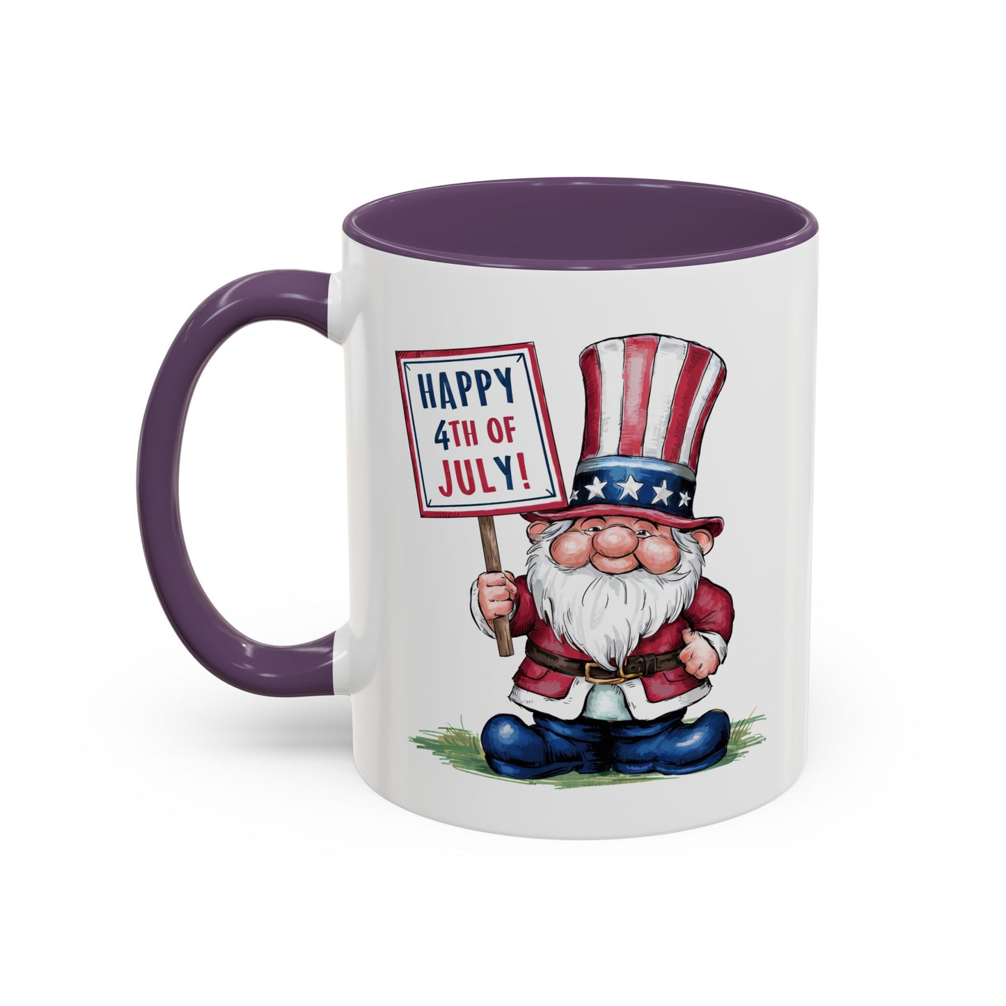 4th of July Mug - American Gnome 8
