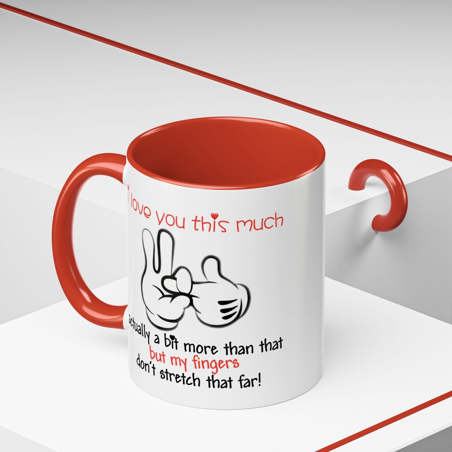 Adult Mug - I Love You This Much