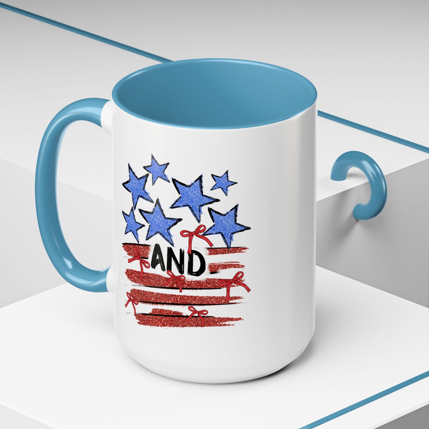 4th of July Mug - Stars & Stripes America