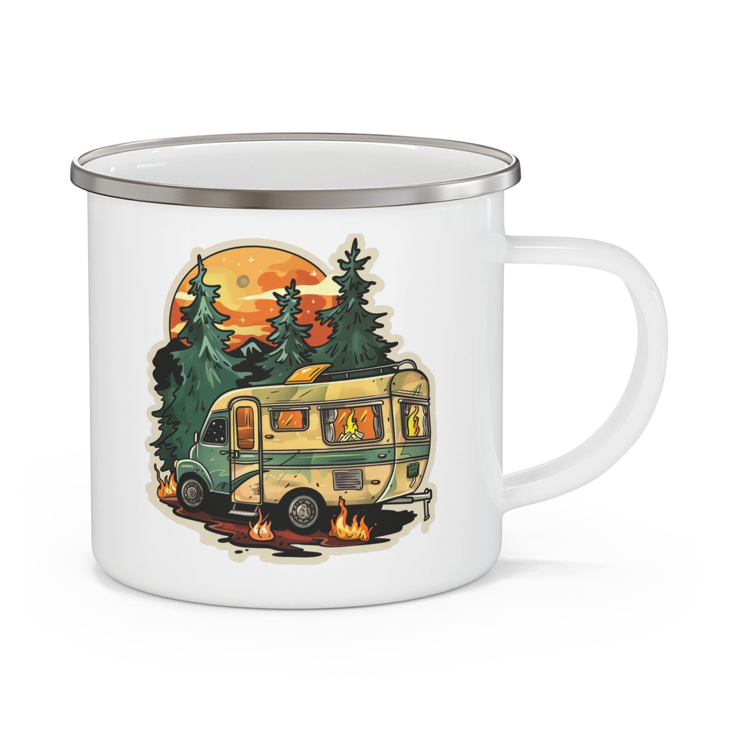 Adventure Mug - Camping Landscape 18