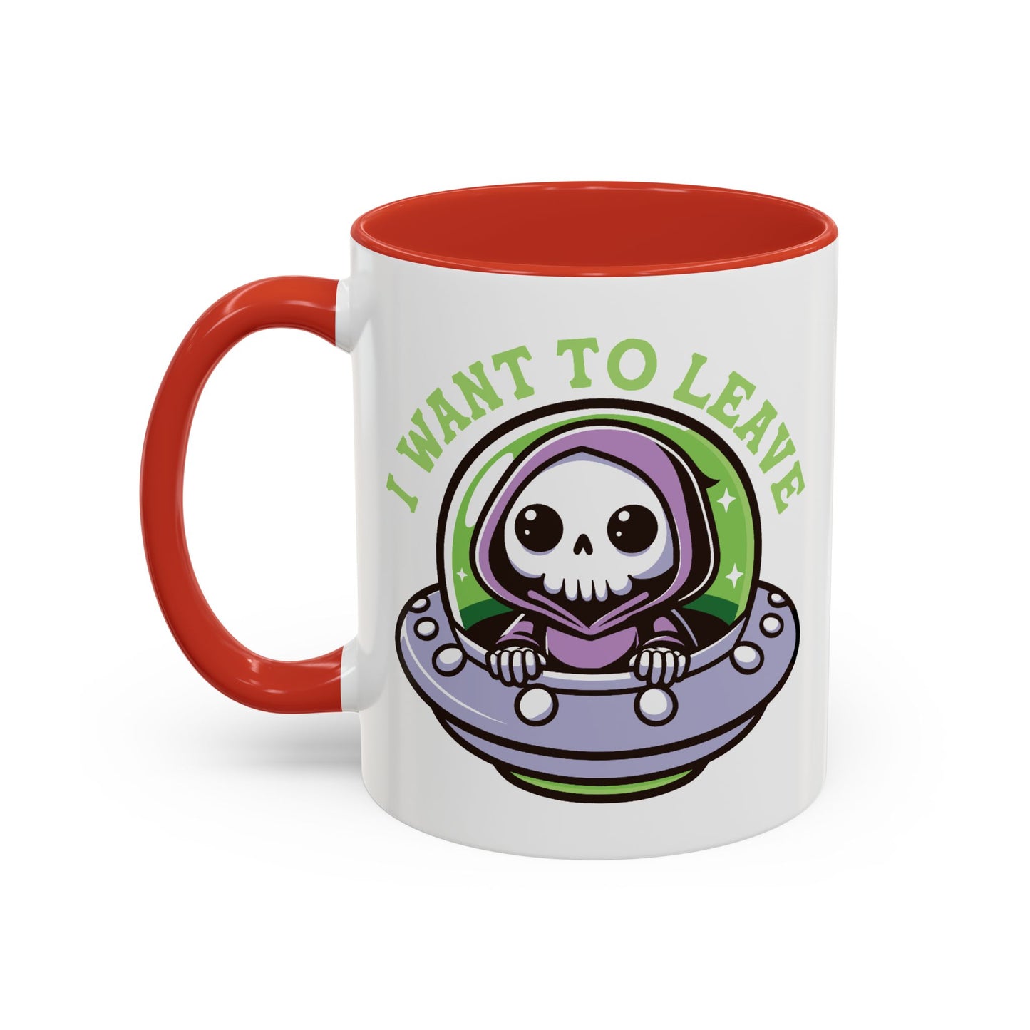 Alien Mug - I Want To Leave