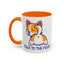Humor Mug - Talk To The Fluff