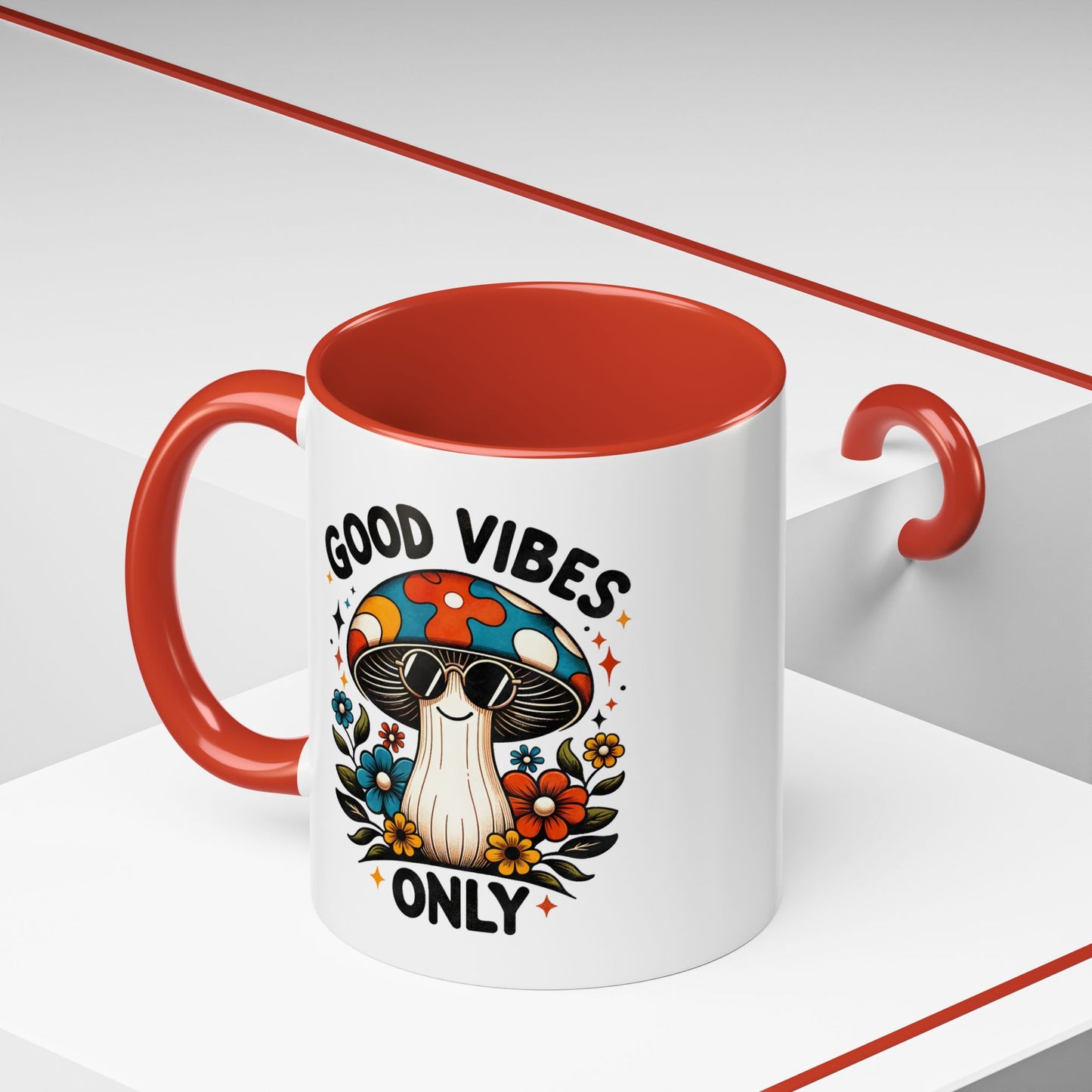 Wellness Mug - Good Vibes Only Mushroom
