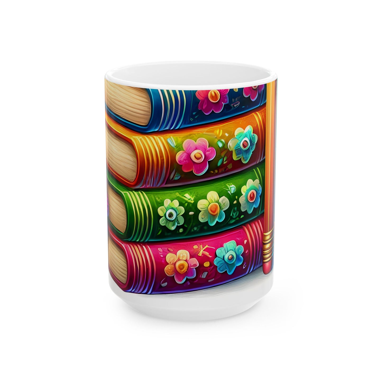 Artistic Mug - Flower Books
