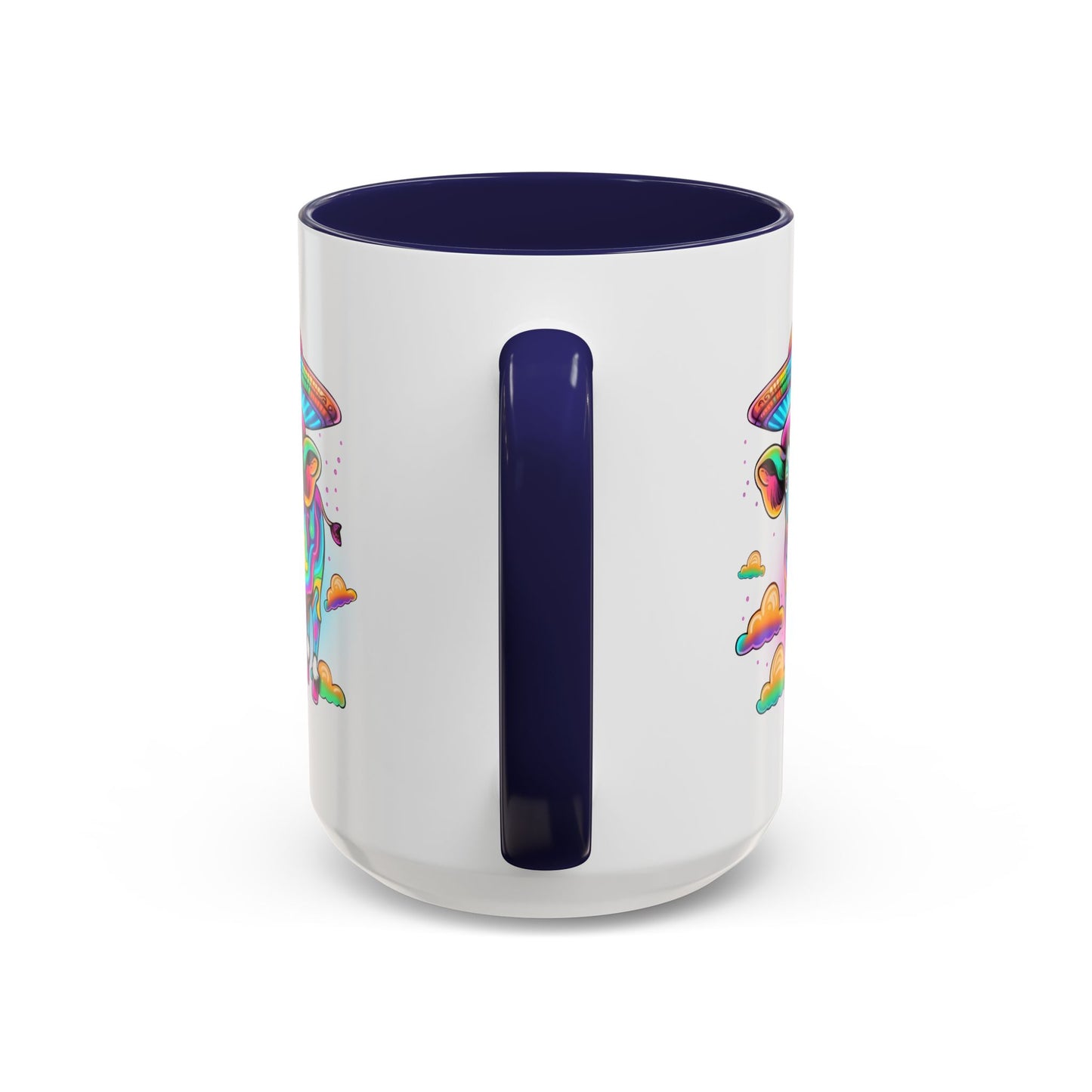 Alien Mug - Multicoloured Cow