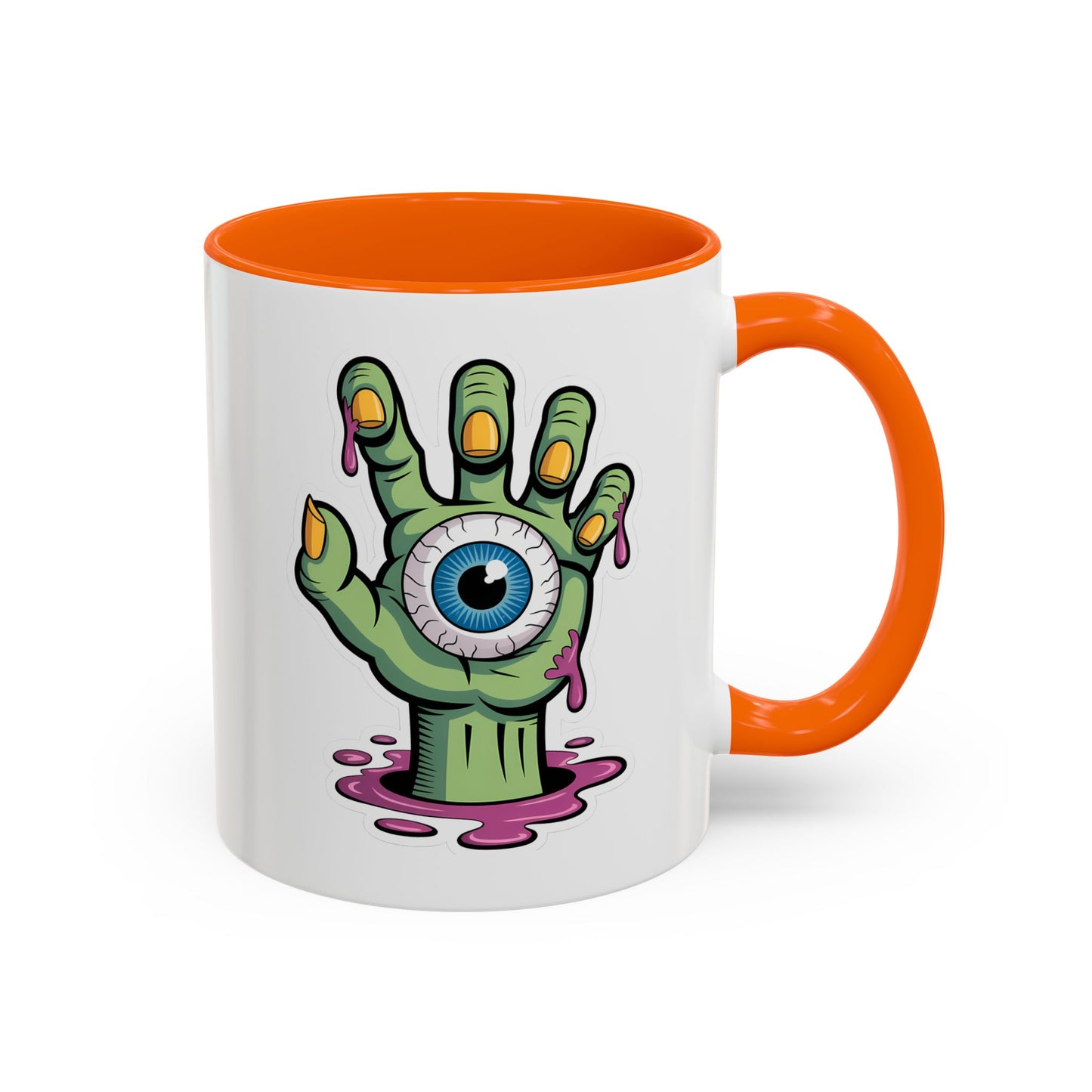 Halloween Mug - Eye Ball Hand