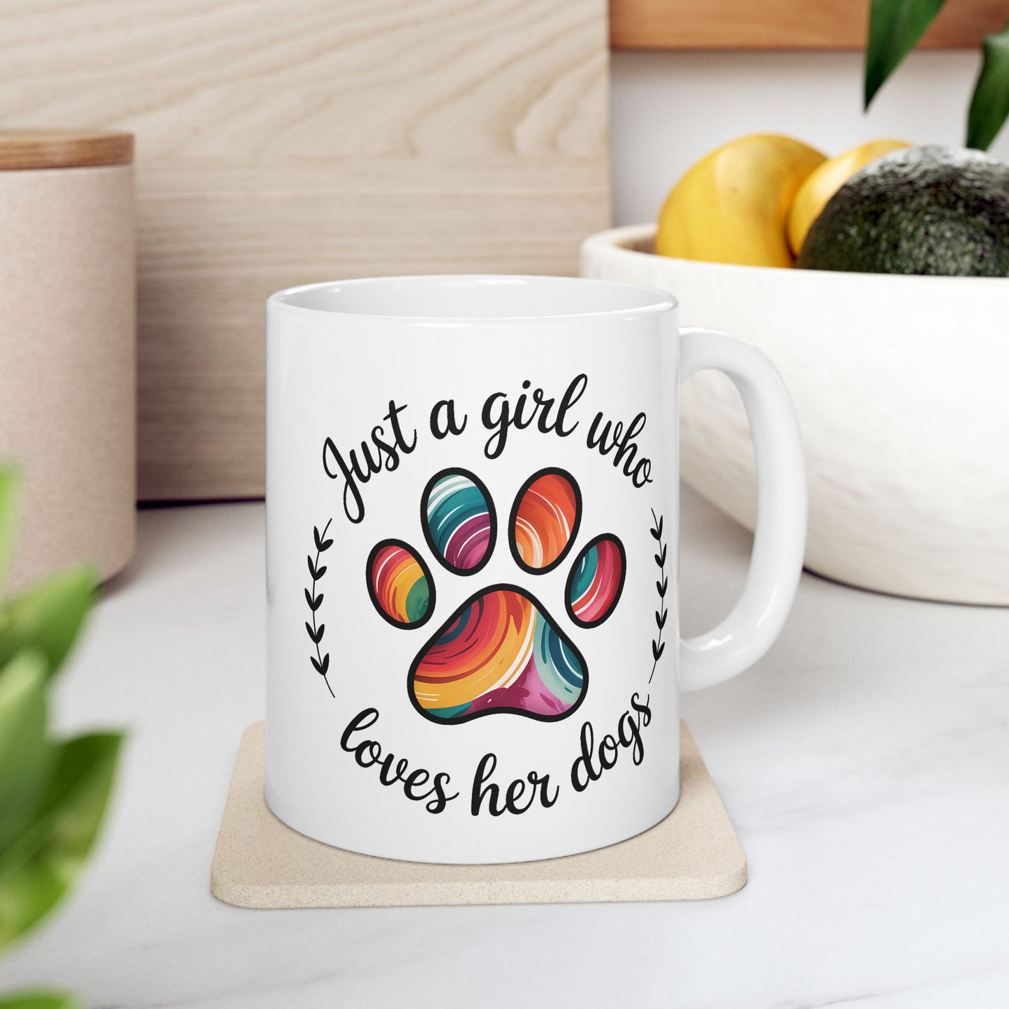 Animal Mug - Just a Girl Who Loves Her Dogs