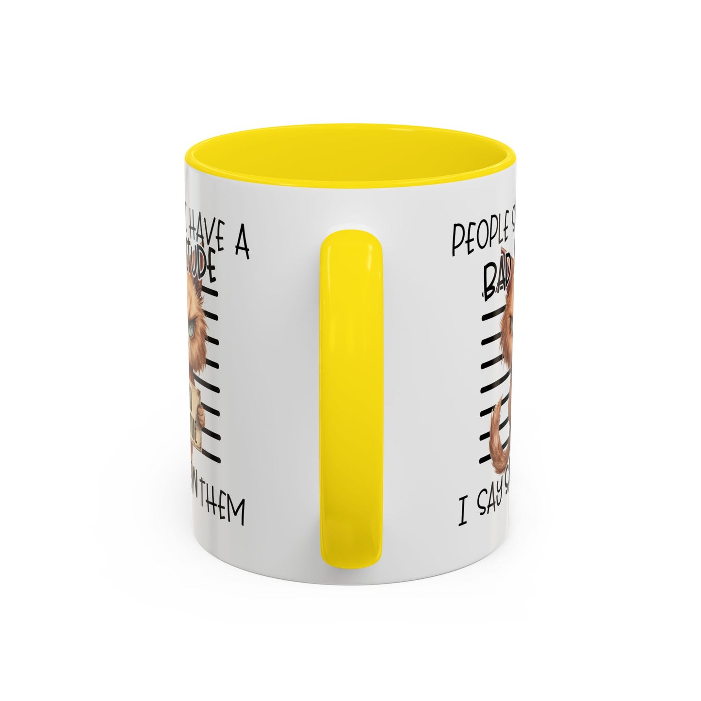 Humor Mug - People Say I Have a Bad Attitude