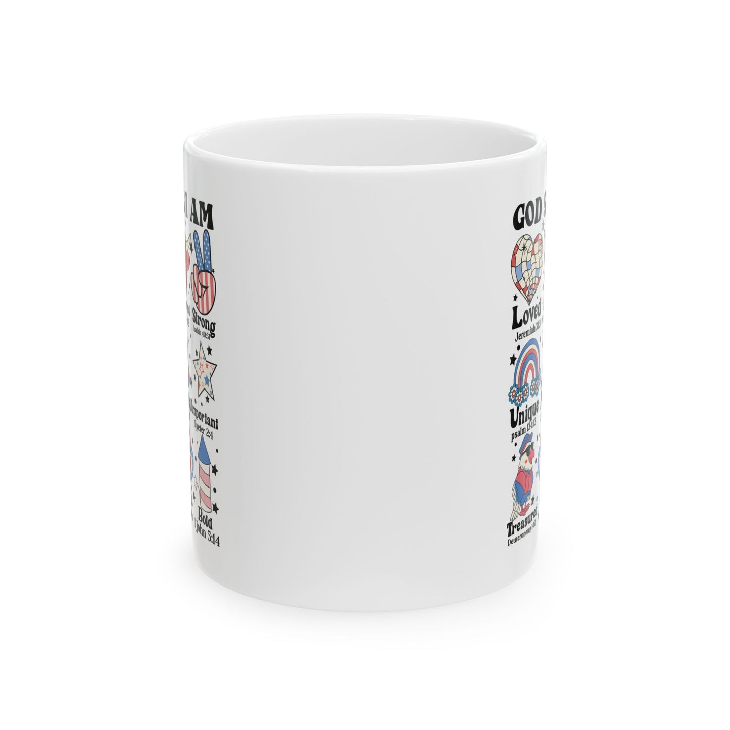 Religious Mug - God Says I Am