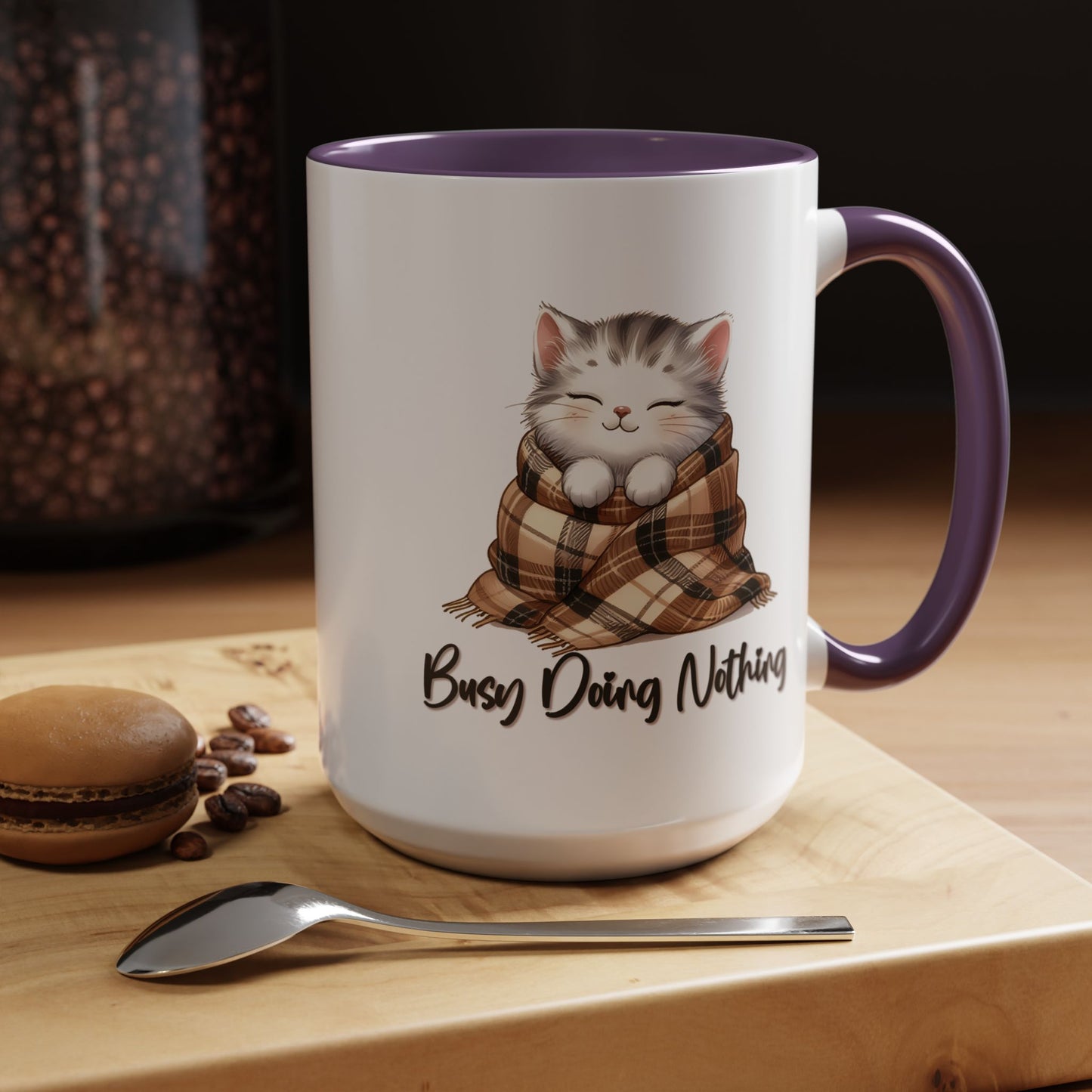 Humor Mug - Busy Doing Nothing