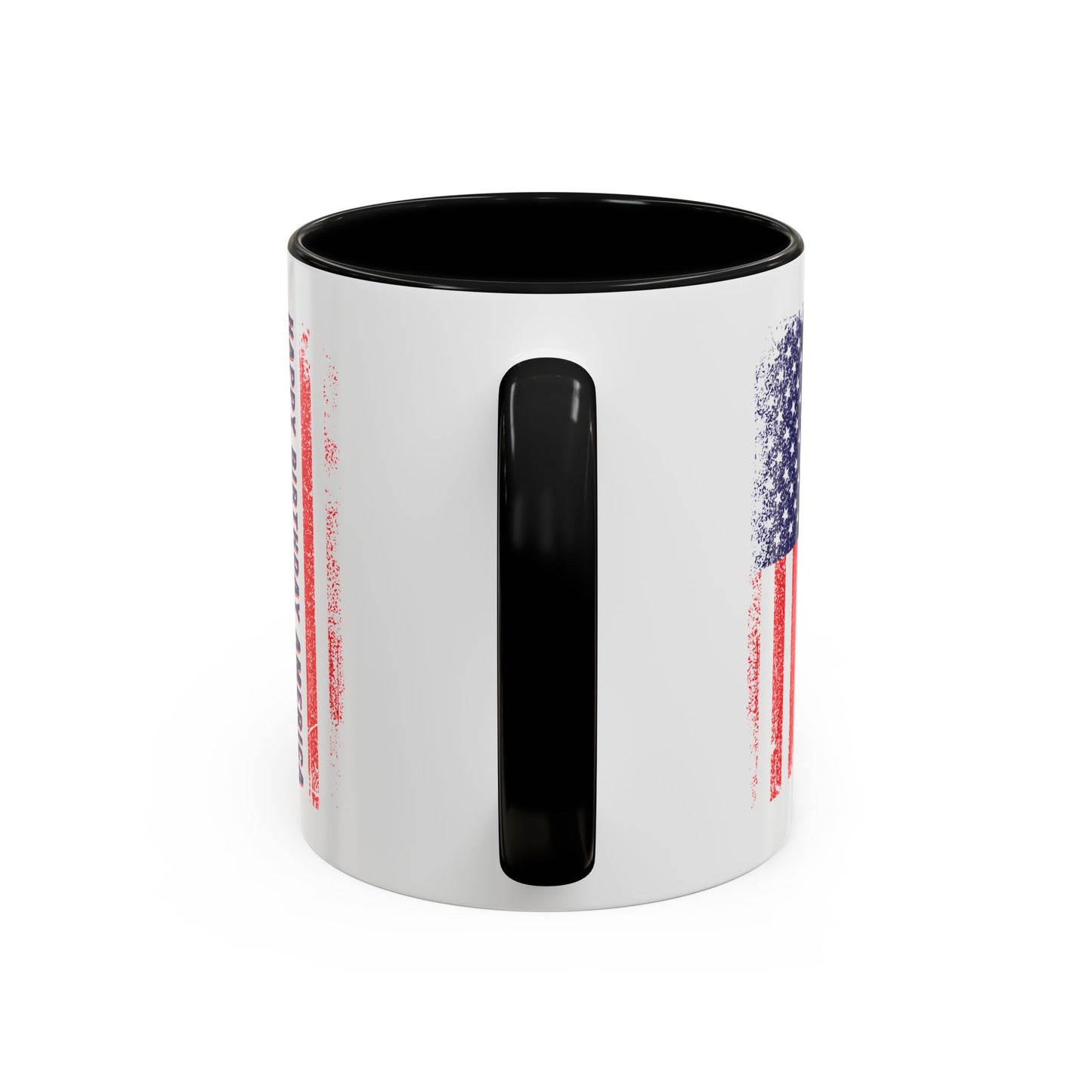 4th of July Mug - Happy Birthday America Flag
