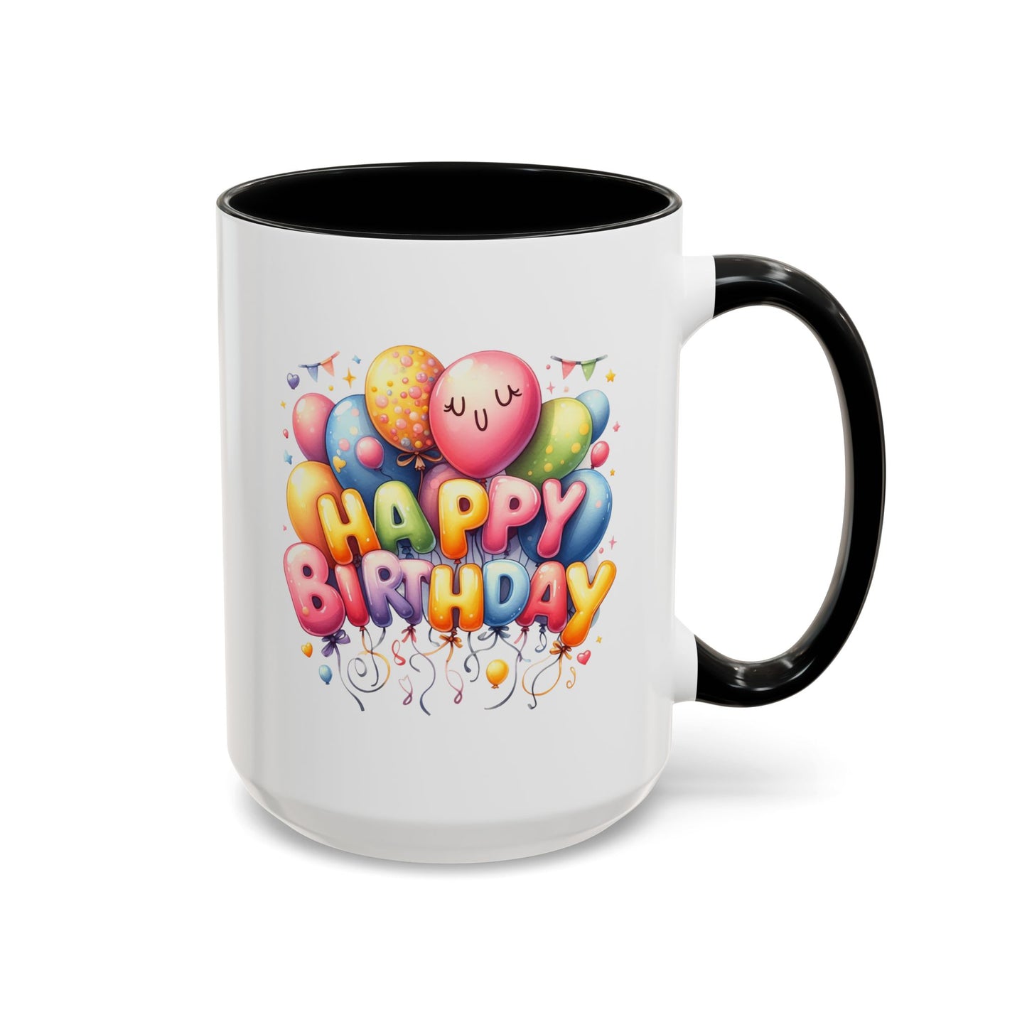 Birthday Mug - Happy Birthday Cute Balloon