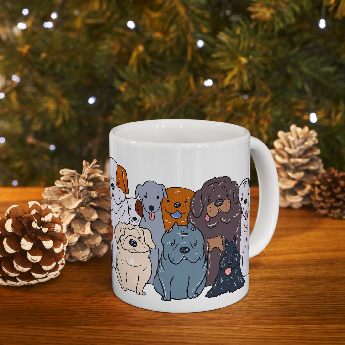 Animal Mug - Animated Dog Wrap