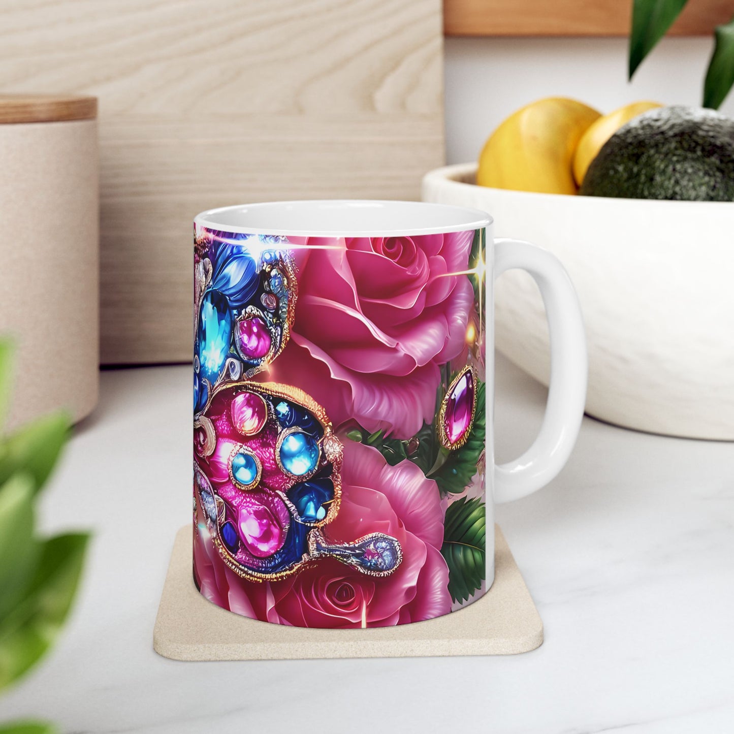 Artistic Mug - Diamond Butterfly