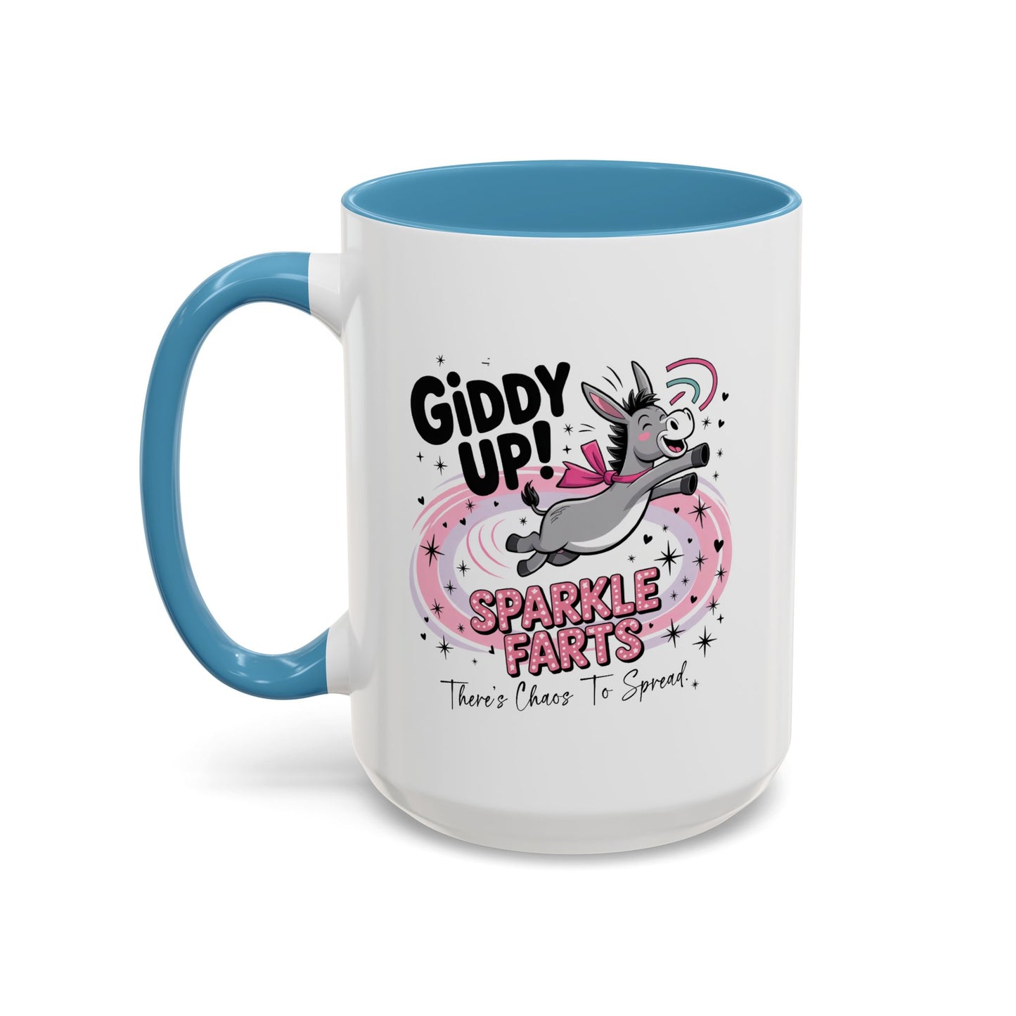 Humor Mug - Giddy Up Sparkle Farts