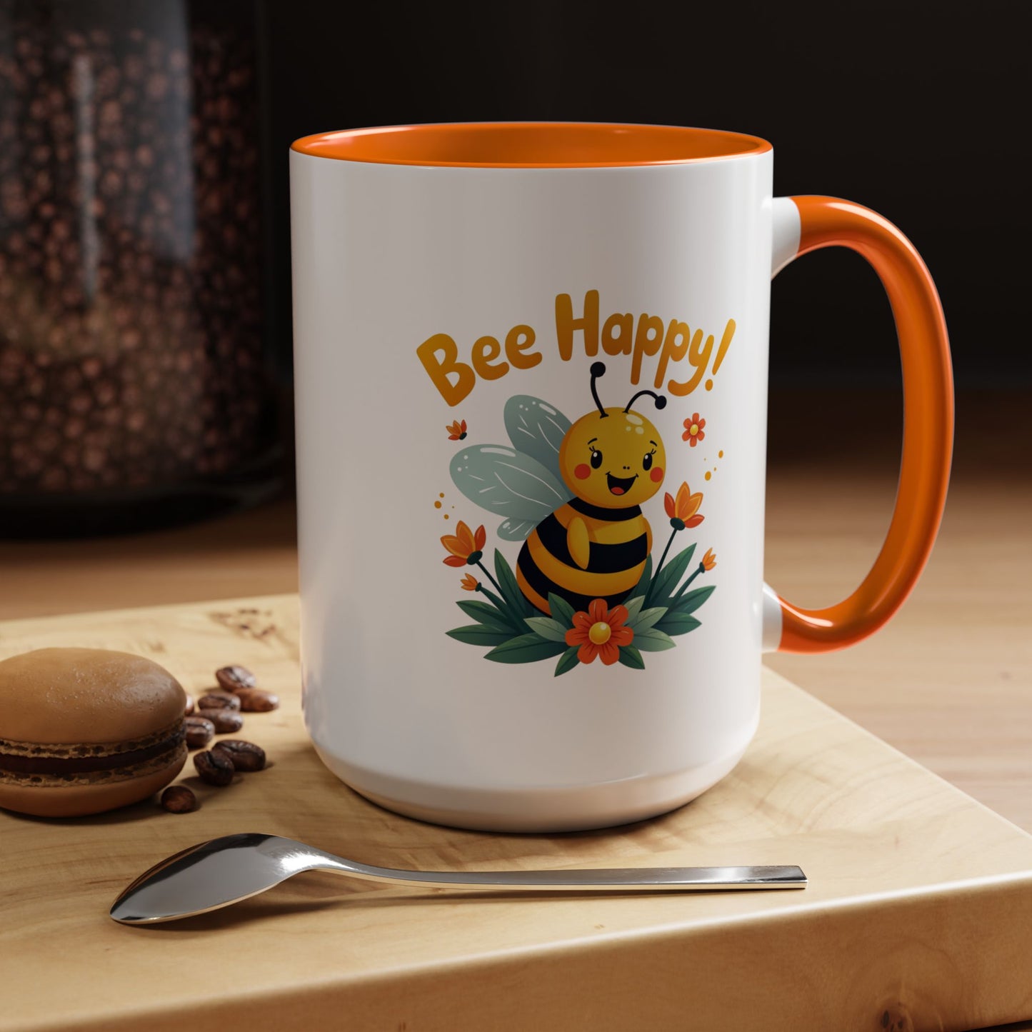 Motivation Mug - Bee Happy