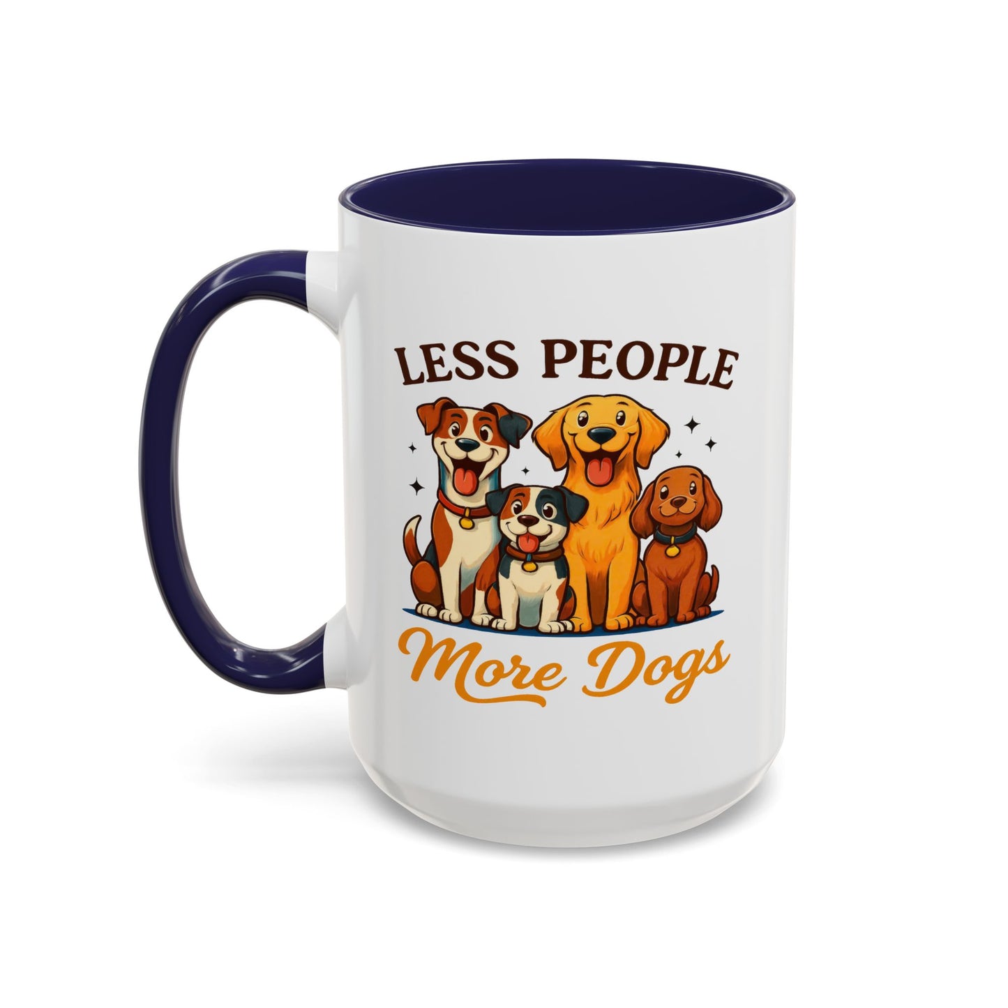 Animal Mug - Less People More Dogs