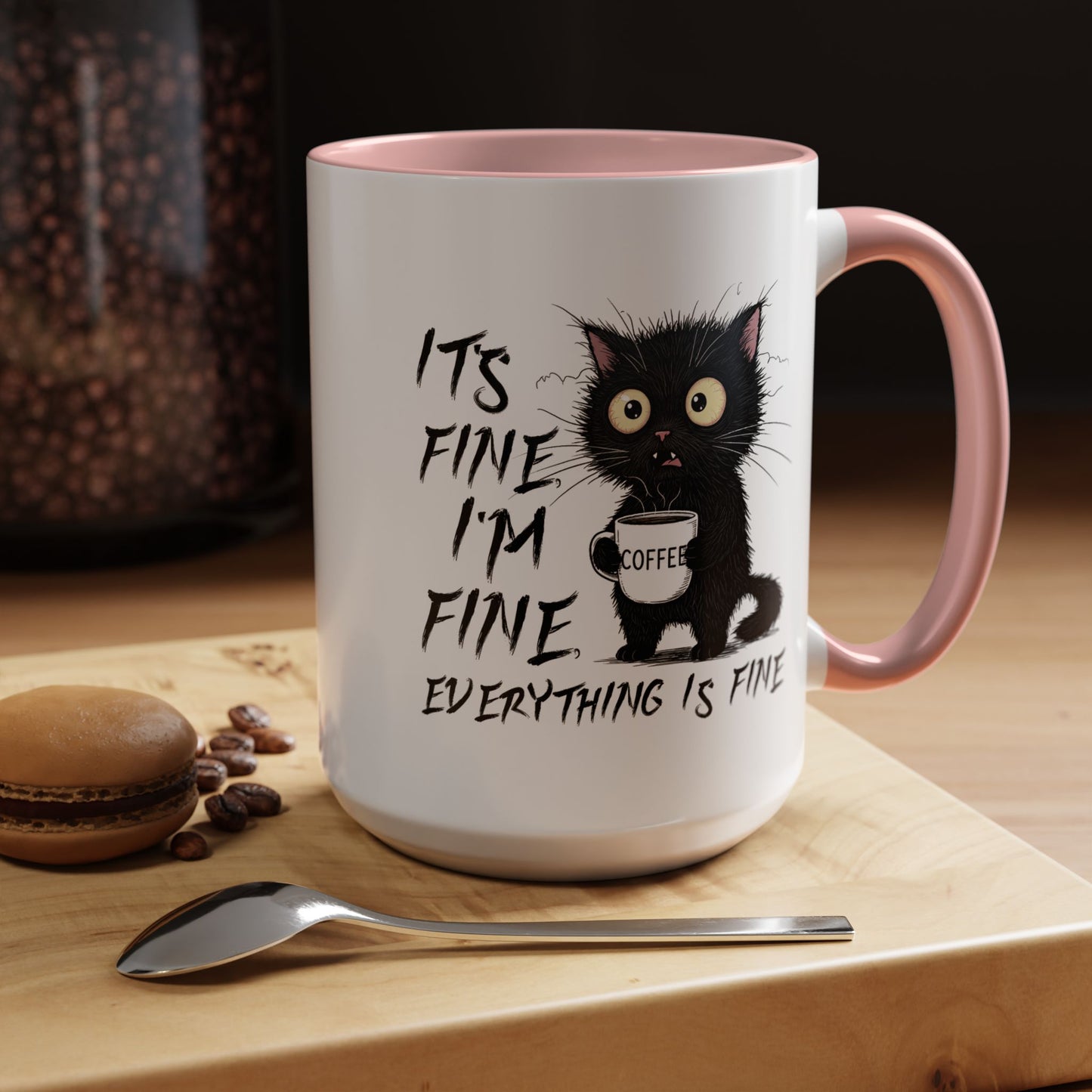 Animal Mug - It's Fine I'm Fine Everything is Fine