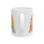 Wellness Mug - Think Happy Thoughts Rainbow Flowers