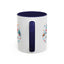 Chistmas Mug - Merry Christmas Snowman and Snowlady