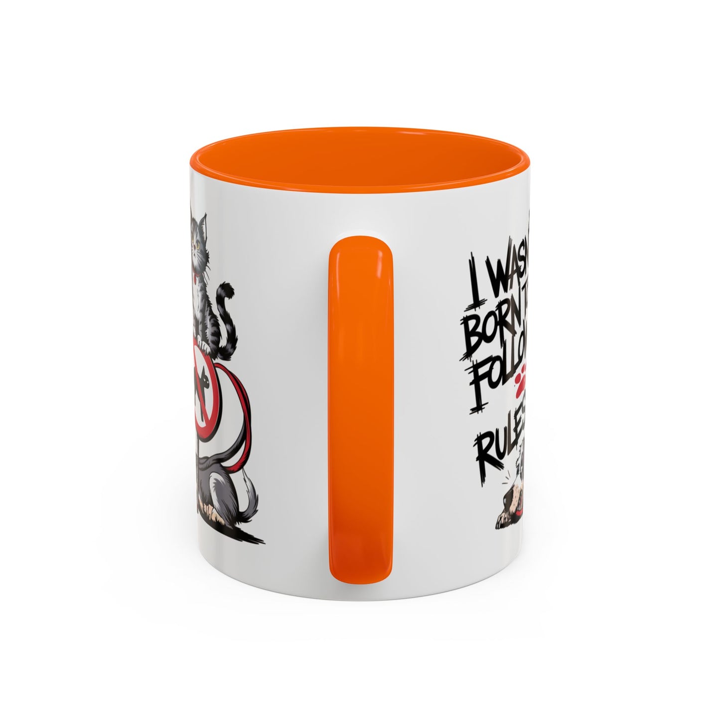 Animal Mug - I Wasn't Born To Follow Rules