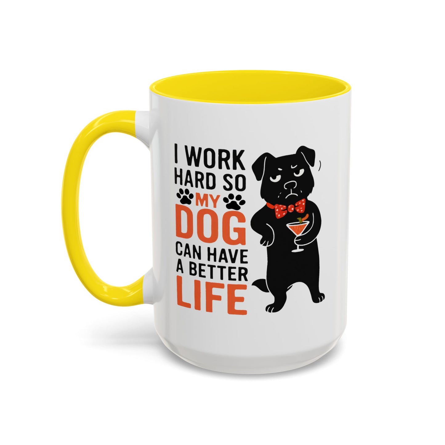Animal Mug - I Work Hard So My Dog