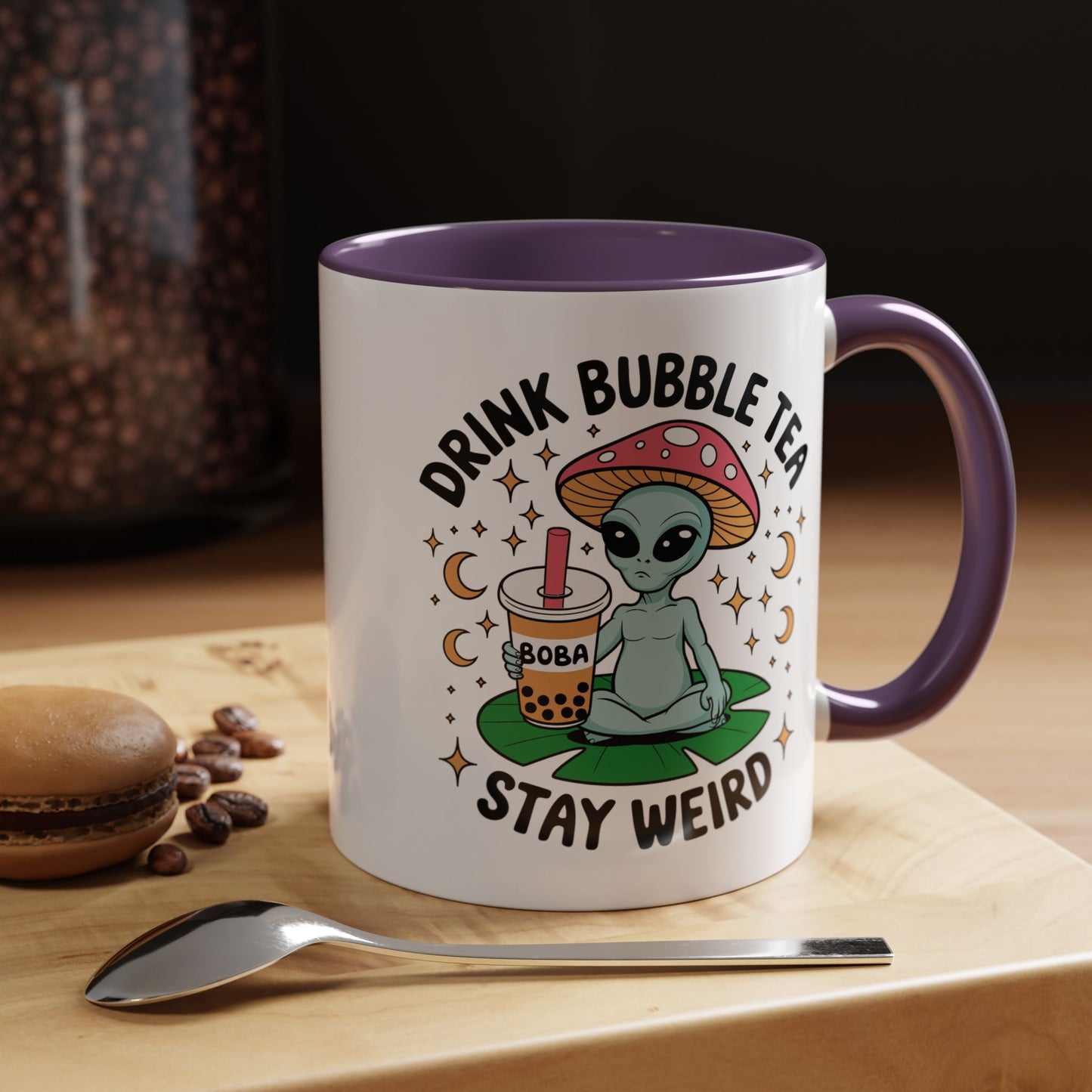 Alien Mug - Drink Bubble Tea