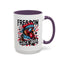 4th of July Mug - Freedom Cluck Yeah!