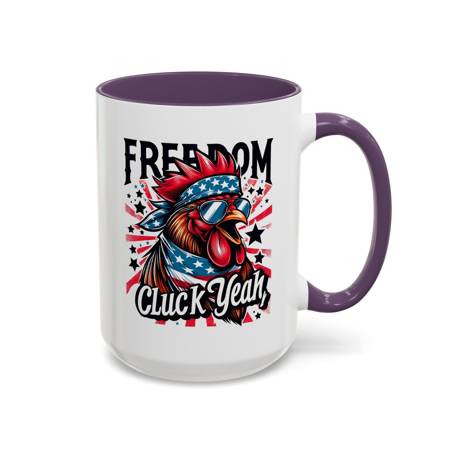 4th of July Mug - Freedom Cluck Yeah!
