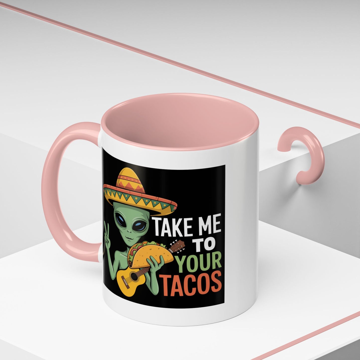 Alien Mug - Take Me To Your Tacos
