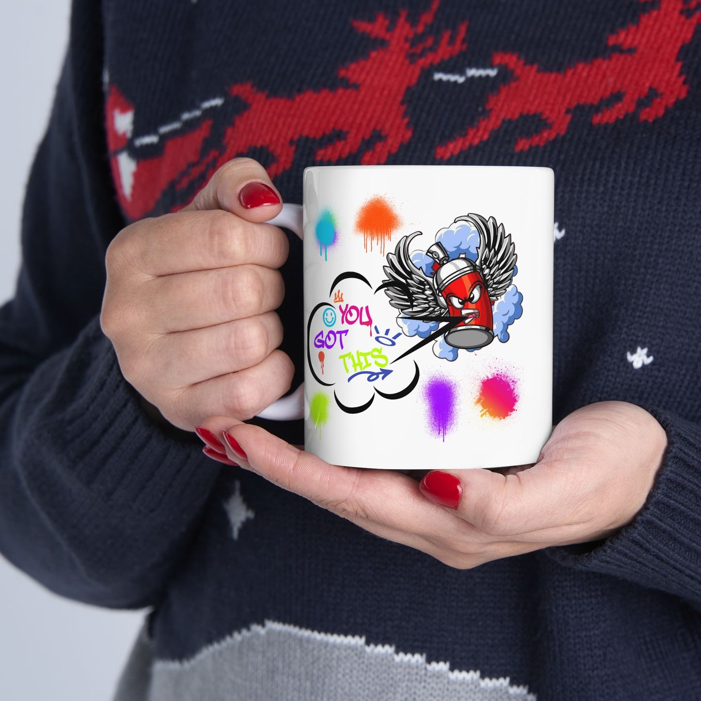 Motivation Mug - You Got This Spray Can